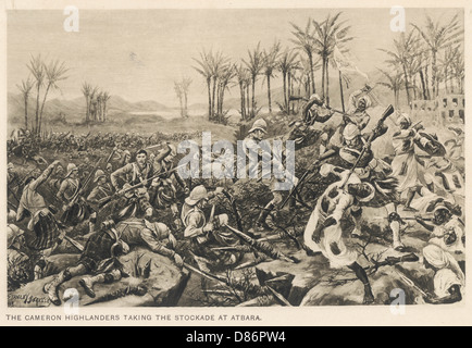 Africa: Sudan Wars, 1898. Stock Photo