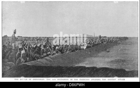 Africa: Sudan Wars, 1898: Battle of Omdurman Stock Photo