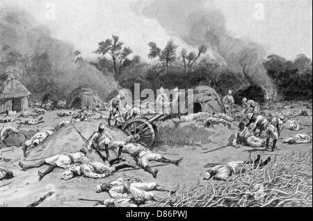 Africa, Sudan Wars, 1898: aftermath of the Battle of Atbara. Stock Photo