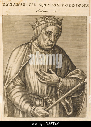 Casimir III the Great (1310-1370). King of Poland from 1333 to 1370. He