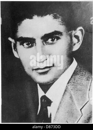 Franz Kafka (1883-1924). Czech writer in German language. Portrait. Colored  Stock Photo - Alamy