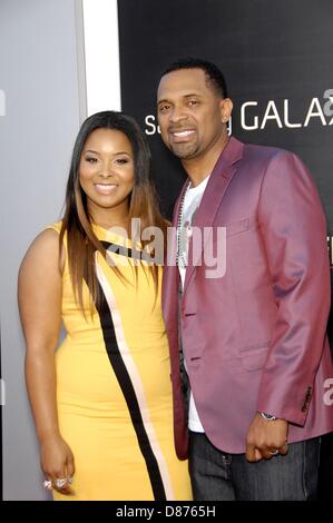 Los Angeles, California, USA. 20th May 2013. Michelle McCain, Mike Epps at arrivals for THE HANGOVER: PART III Premiere, Westwood Village Theater, Los Angeles, CA May 20, 2013. Photo By: Michael Germana/Everett Collection/Alamy Live News Stock Photo