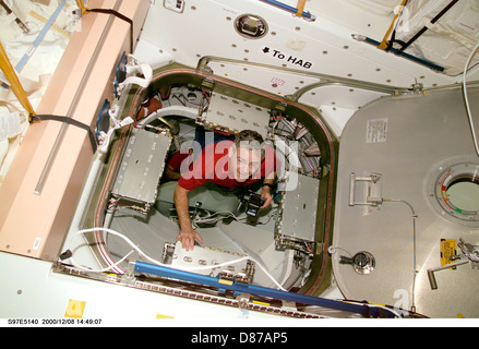 The ISS orbits Earth as a microgravity laboratory where astronauts ...