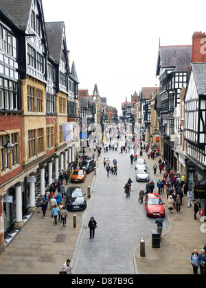 Eastgate in Chester Cheshire UK Stock Photo