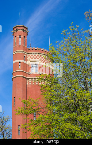 Old water tower in Eden Park in Cincinnati Ohio Stock Photo