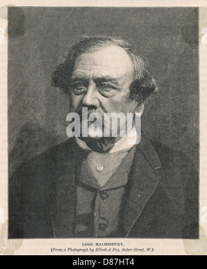 JAMES HOWARD HARRIS 3rd EARL OF MALMESBURY Stock Photo