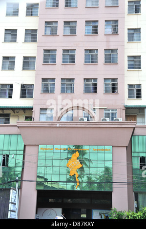 building of Myanmar Women Entrepreneurs Association Yangon Myanmar Stock Photo