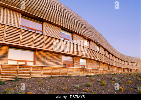 Hotel Tierra Patagonia, Chile Stock Photo