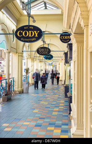 Fleet Walk shopping centre, Torquay, Devon, England, UK Stock Photo