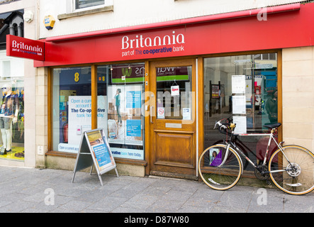 Britannia building society - part of Co-op bank branch, England, UK Stock Photo