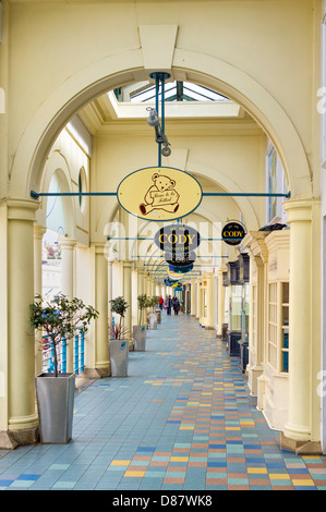 Fleet Walk shopping centre, Torquay, Devon, England, UK Stock Photo