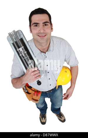 Tiler Stock Photo