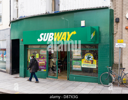 Subway sandwich shop, UK Stock Photo