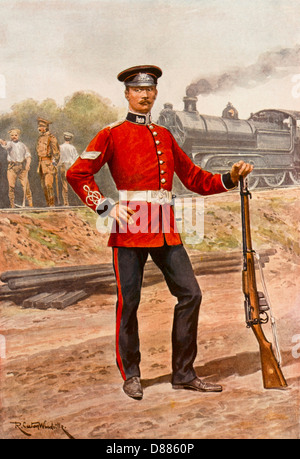 BRITISH ARMY UNIFORMS. The Royal Engineers Regiment 1890 old antique ...