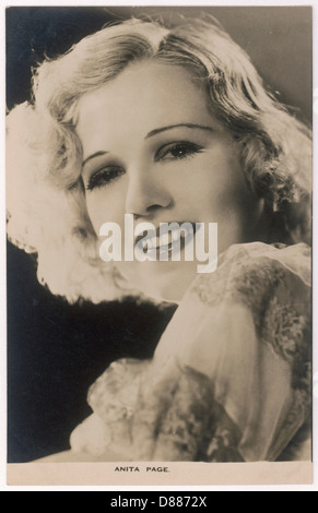 Anita Page Stock Photo