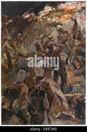 Battle of Spion Kop Boer War 1900 Stock Photo - Alamy