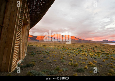 Hotel Tierra Patagonia, Chile Stock Photo