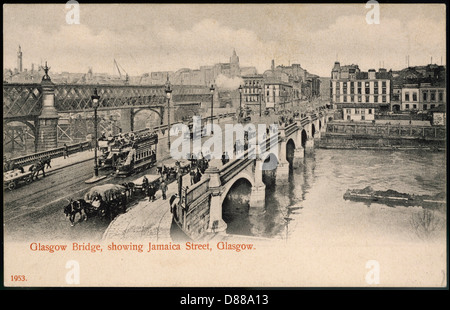 GLASGOW/JAMAICA BRIDGE Stock Photo