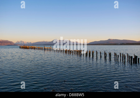 Puerto Natales, Chile Stock Photo