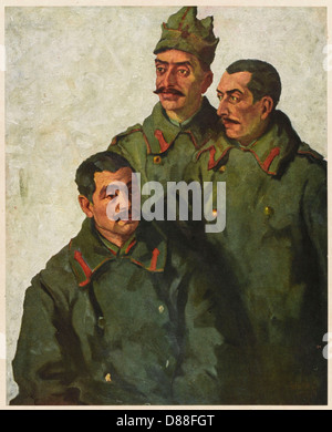 WW1 ROMANIAN JEW TROOPS Stock Photo