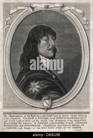 7TH EARL OF DERBY Stock Photo