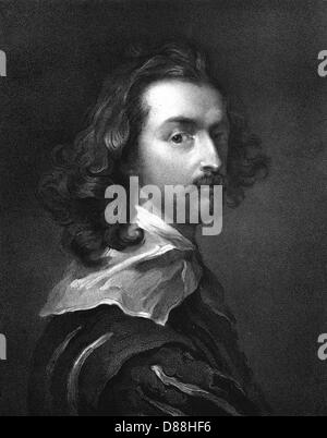 Antony van Dyck, Flemish artist Stock Photo