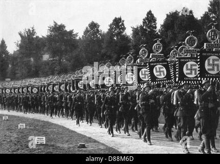 Nuremberg Rally - 1933 Stock Photo