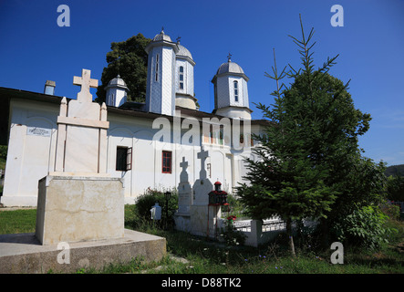 Church Biserica Parohiala at Vranesti, Wallachia, Romania Stock Photo