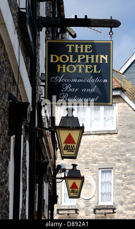 The Dolphin hotel Beer Devon England uk Stock Photo