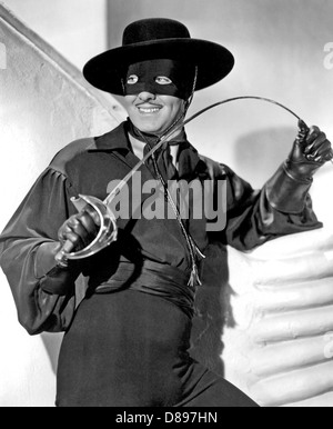 THE MARK OF ZORRO 1940 20th Century Fox film with Tyrone Power Stock Photo