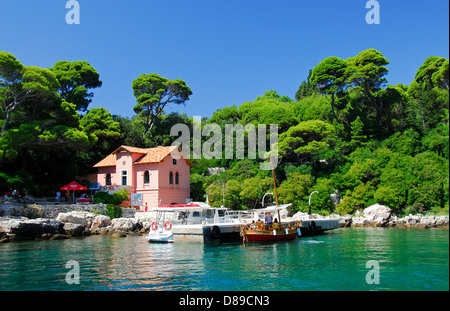 DUBROVNIK, CROATIA. A view of Lokrum island. 2010. Stock Photo