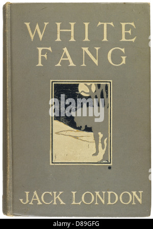 JACK LONDON/WHITE FANG Stock Photo