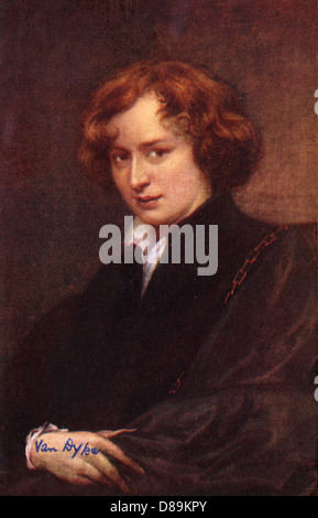 Antony van Dyck, Flemish artist Stock Photo
