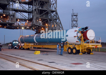 Thor XLT first stage of an Delta II 7925 rocket Stock Photo - Alamy