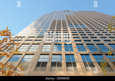 Calgary, Canada - October 6th, 2012: Skyscraper in the Downtown area of Calgary city Alberta Canada Stock Photo