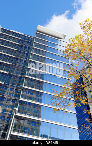 Calgary, Canada - October 6th, 2012: Skyscraper in the Downtown area of Calgary city Alberta Canada Stock Photo