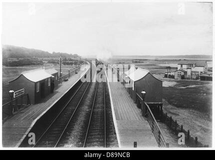 DAWLISH WARREN STATION Stock Photo