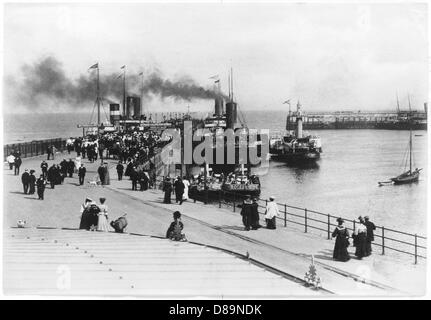 ISLE OF MAN - 1908 Stock Photo