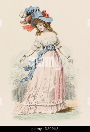 French Woman 1792 Stock Photo