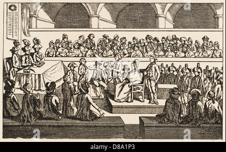 Marie Antoinette defends herself before the revolutionary ...