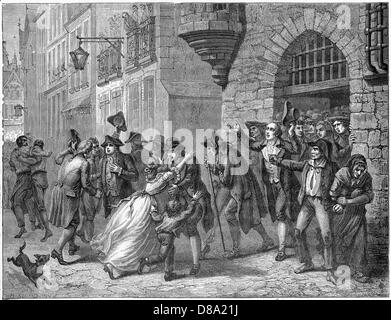 Fall Of Robespierre Stock Photo - Alamy