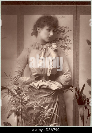 DUCHESS OF RUTLAND 1888 Stock Photo