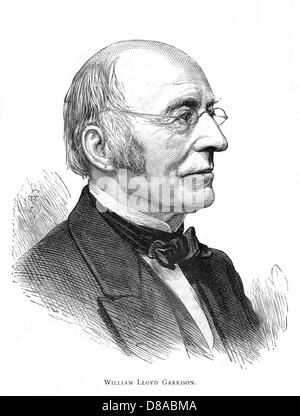 WILLIAM LLOYD GARRISON Stock Photo