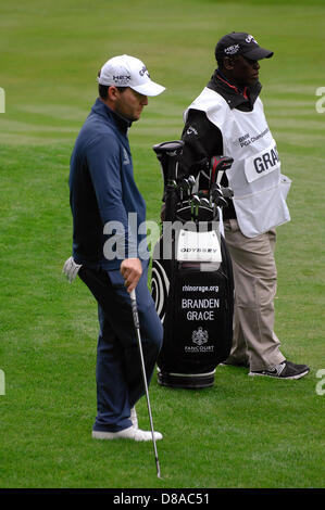 Wentworth, UK 21st May 2013.  practice ahead of the BMW Championships. Stock Photo