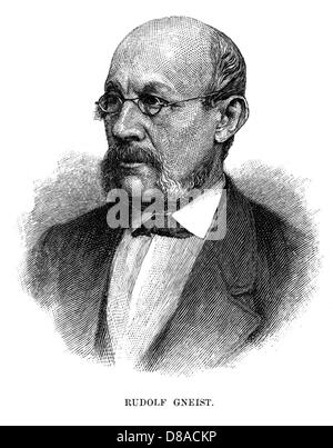 HEINRICH VON GNEIST Stock Photo