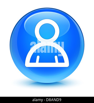Profile icon. Internet button on white background Stock Photo - Alamy