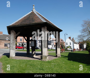 Butter Cross Abbots Bromley Staffordshire England Great Britain Stock Photo