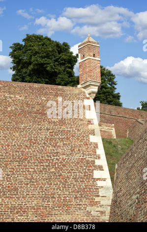 Outer defensive walls, Kalamegdan Serbia Stock Photo