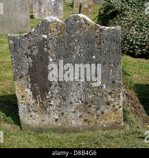 Giants Grave St Marys church Ripple Worcestershire England UK Stock Photo