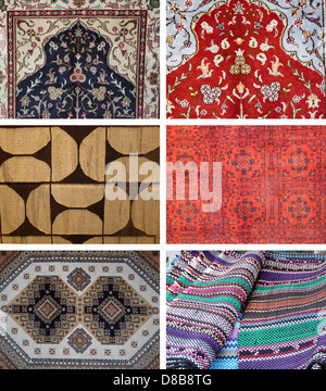 carpets and rugs Stock Photo